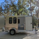 New 2024 WeeRoll Nomad Travel Trailer – 8′ x 6′ x 6′ – Silver