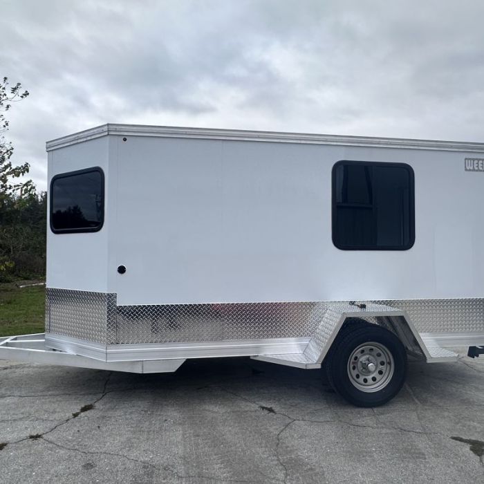New 2024 WeeRoll Nomad Travel Trailer – 12′ x 6′ x 6′ – White